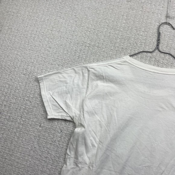 Y2K Oneill Shirt Men's S White Short Sleeve Surf Beach Graphic Tee Abstract - Picture 12 of 14